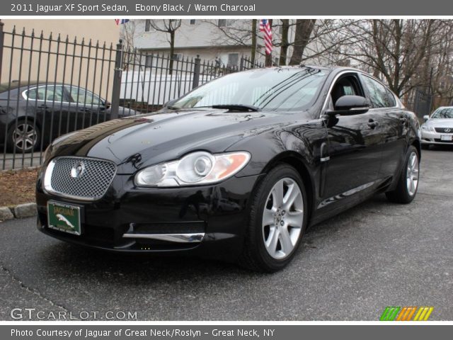 2011 Jaguar XF Sport Sedan in Ebony Black