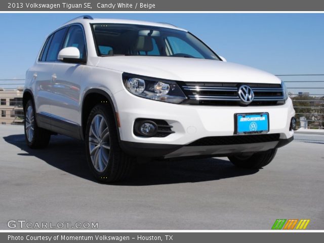 2013 Volkswagen Tiguan SE in Candy White