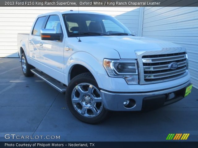 2013 Ford F150 King Ranch SuperCrew in Oxford White