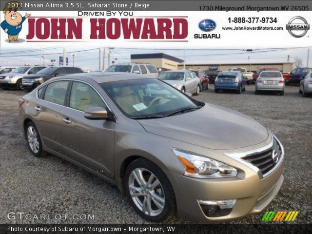 2013 Nissan Altima 3.5 SL in Saharan Stone
