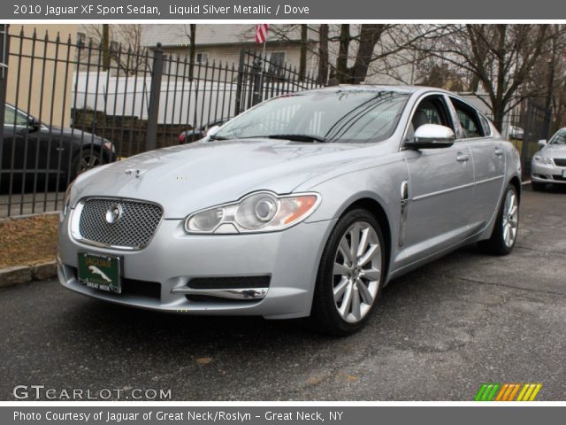 2010 Jaguar XF Sport Sedan in Liquid Silver Metallic