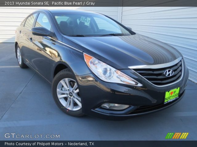 2013 Hyundai Sonata SE in Pacific Blue Pearl
