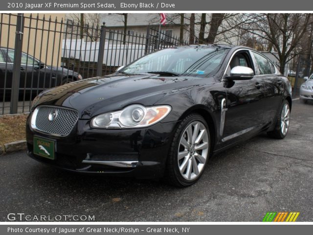 2010 Jaguar XF Premium Sport Sedan in Ebony Black