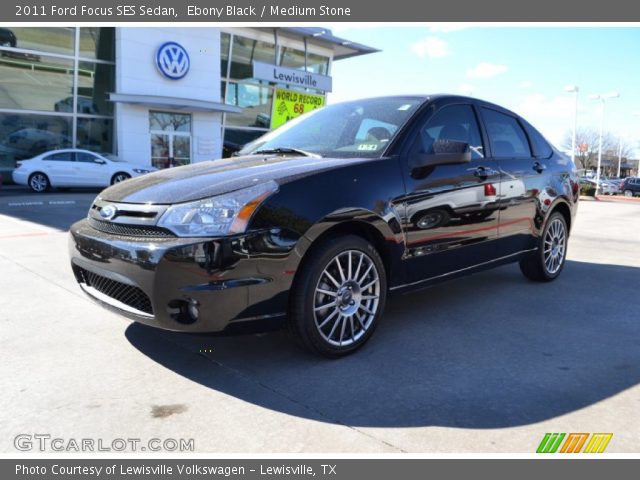 2011 Ford Focus SES Sedan in Ebony Black