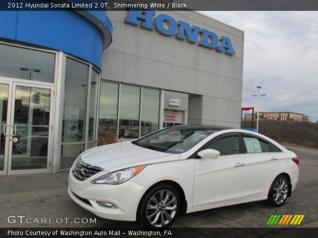 2012 Hyundai Sonata Limited 2.0T in Shimmering White