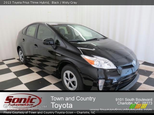 2013 Toyota Prius Three Hybrid in Black