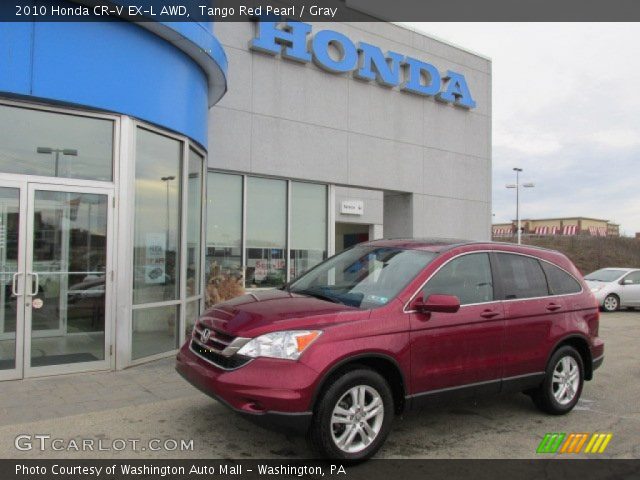 2010 Honda CR-V EX-L AWD in Tango Red Pearl