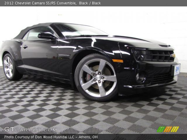 2012 Chevrolet Camaro SS/RS Convertible in Black