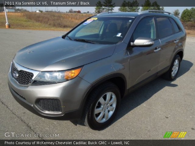 2011 Kia Sorento LX V6 in Titanium Silver