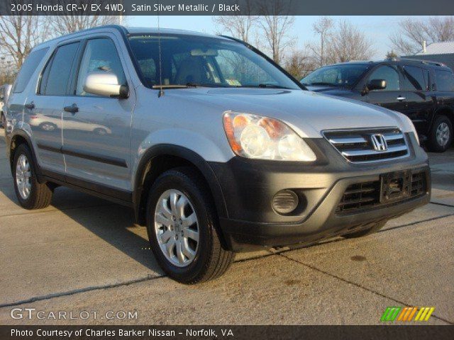 2005 Honda CR-V EX 4WD in Satin Silver Metallic