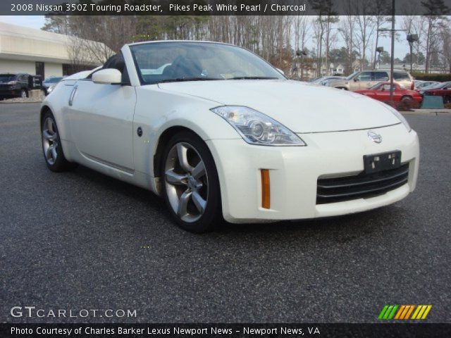 2008 Nissan 350Z Touring Roadster in Pikes Peak White Pearl