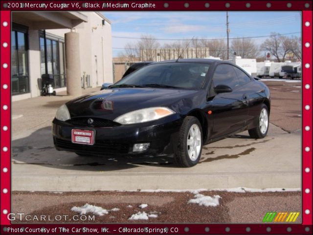 2001 Mercury Cougar V6 in Black