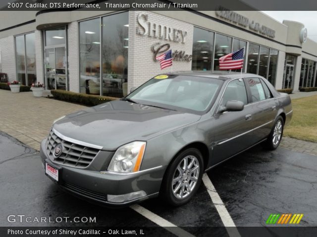 2007 Cadillac DTS Performance in Titanium ChromaFlair