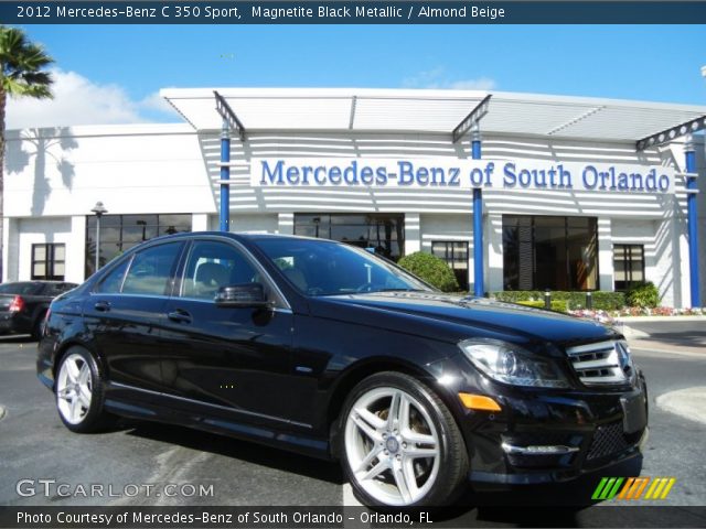 2012 Mercedes-Benz C 350 Sport in Magnetite Black Metallic