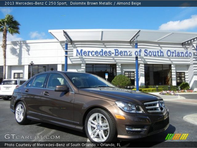 2013 Mercedes-Benz C 250 Sport in Dolomite Brown Metallic