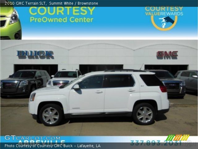 2010 GMC Terrain SLT in Summit White