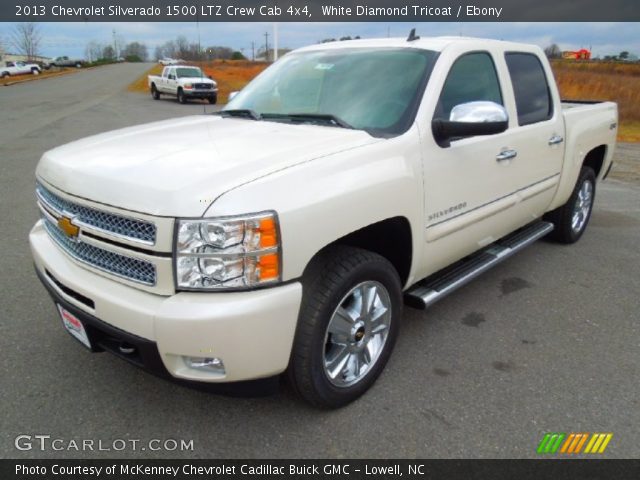 2013 Chevrolet Silverado 1500 LTZ Crew Cab 4x4 in White Diamond Tricoat