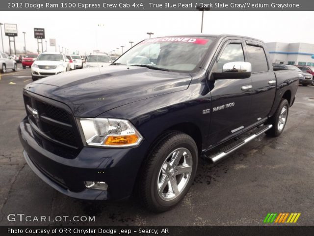 2012 Dodge Ram 1500 Express Crew Cab 4x4 in True Blue Pearl