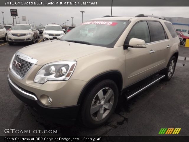 2011 GMC Acadia SLT in Gold Mist Metallic