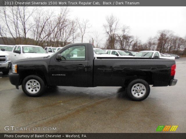 2013 Chevrolet Silverado 1500 Work Truck Regular Cab in Black