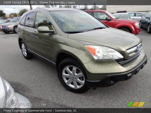 2008 Honda CR-V EX-L in Green Tea Metallic