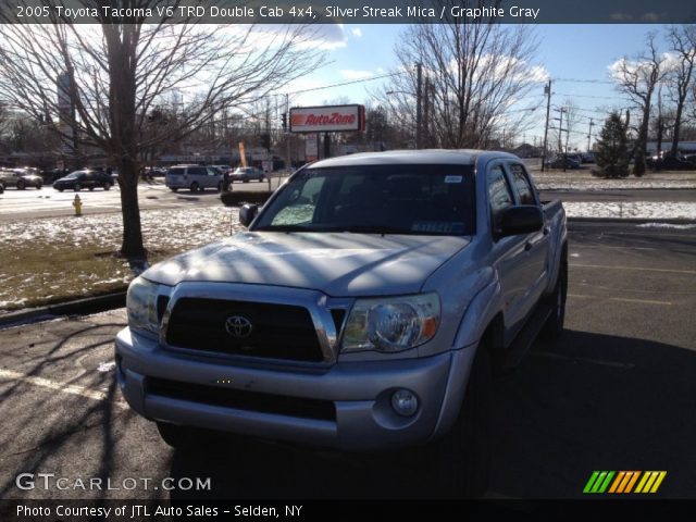 2005 Toyota Tacoma V6 TRD Double Cab 4x4 in Silver Streak Mica