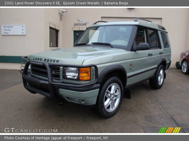 2002 Land Rover Discovery II SE in Epsom Green Metallic