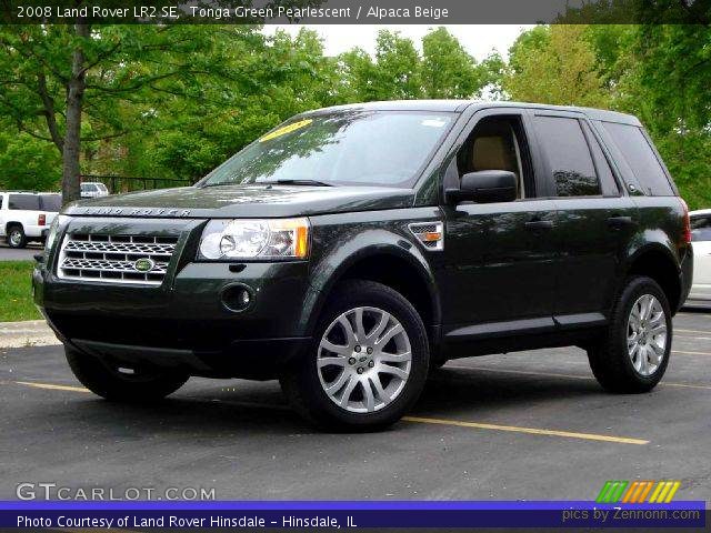 2008 Land Rover LR2 SE in Tonga Green Pearlescent