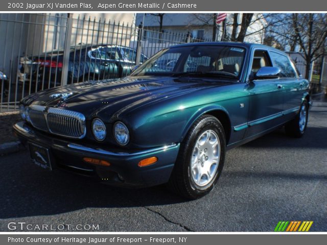 2002 Jaguar XJ Vanden Plas in Aspen Green Metallic