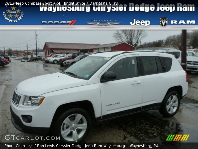 2013 Jeep Compass Sport 4x4 in Bright White