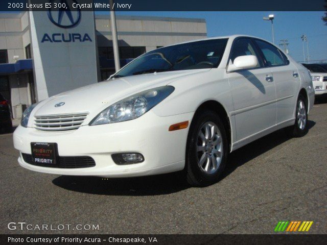 2003 Lexus ES 300 in Crystal White