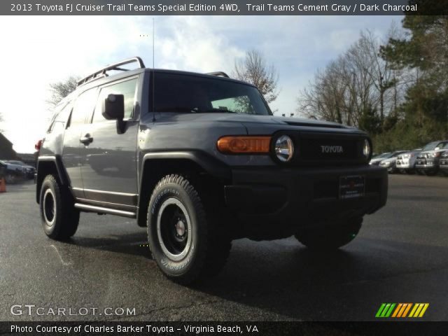 2013 Toyota FJ Cruiser Trail Teams Special Edition 4WD in Trail Teams Cement Gray