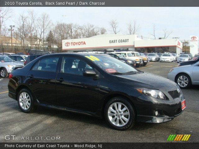 2010 Toyota Corolla  in Black Sand Pearl