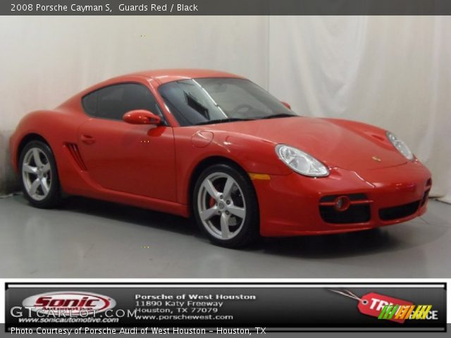 2008 Porsche Cayman S in Guards Red