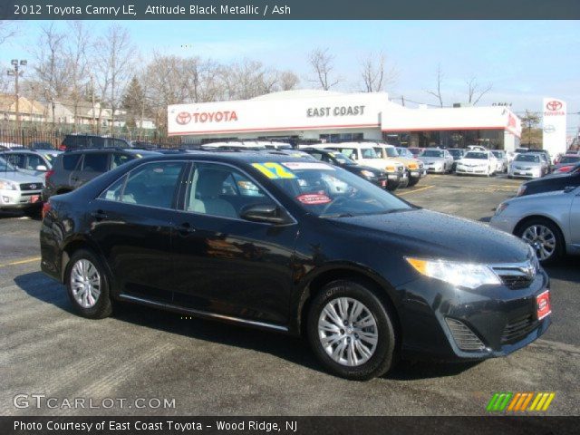 2012 Toyota Camry LE in Attitude Black Metallic