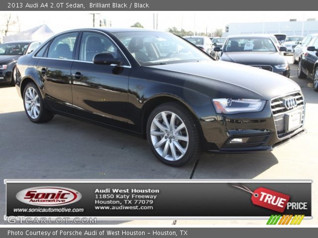2013 Audi A4 2.0T Sedan in Brilliant Black