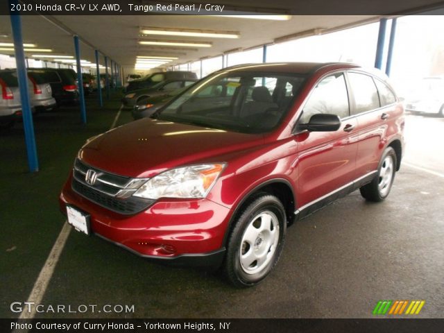 2010 Honda CR-V LX AWD in Tango Red Pearl