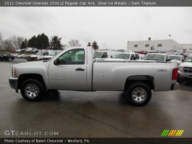 2012 Chevrolet Silverado 1500 LS Regular Cab 4x4 in Silver Ice Metallic