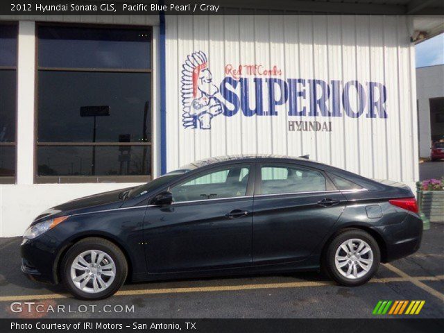 2012 Hyundai Sonata GLS in Pacific Blue Pearl