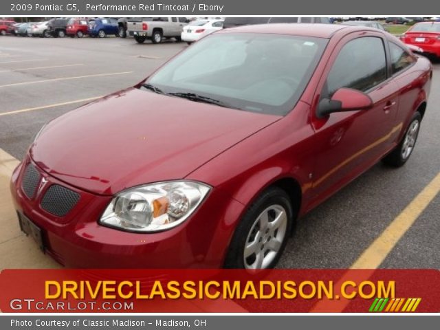 2009 Pontiac G5  in Performance Red Tintcoat