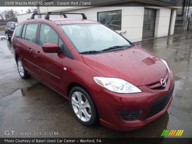 2008 Mazda MAZDA5 Sport in Copper Red