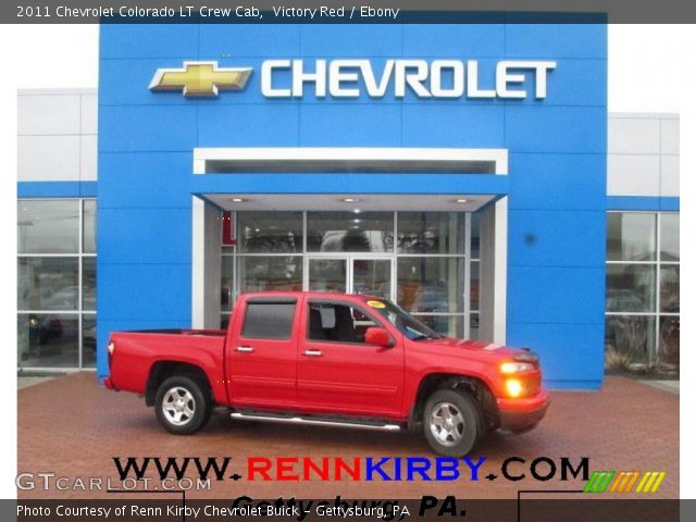 2011 Chevrolet Colorado LT Crew Cab in Victory Red