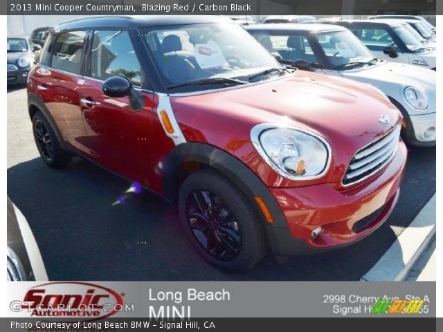 2013 Mini Cooper Countryman in Blazing Red
