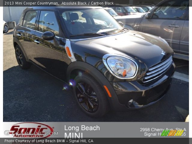 2013 Mini Cooper Countryman in Absolute Black