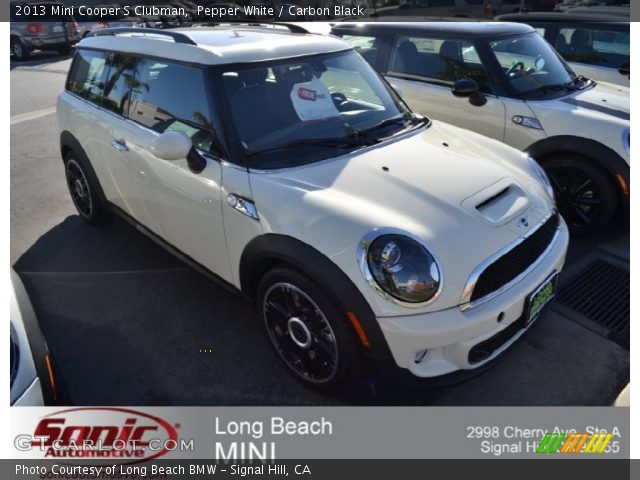 2013 Mini Cooper S Clubman in Pepper White