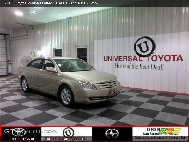 2005 Toyota Avalon Limited in Desert Sand Mica