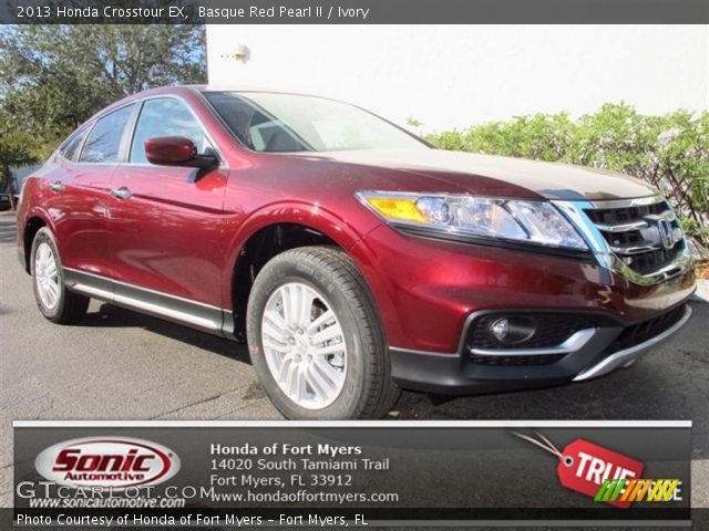 2013 Honda Crosstour EX in Basque Red Pearl II