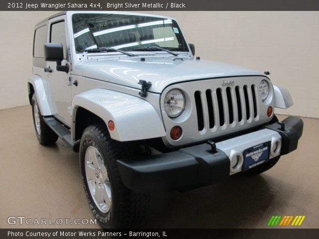 2012 Jeep Wrangler Sahara 4x4 in Bright Silver Metallic
