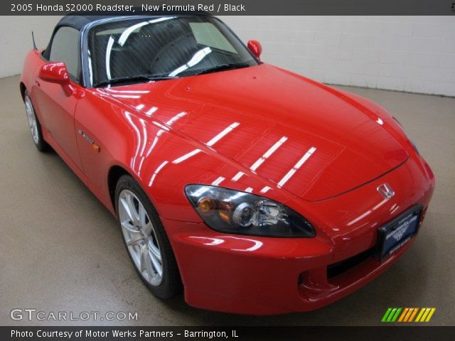 2005 Honda S2000 Roadster in New Formula Red
