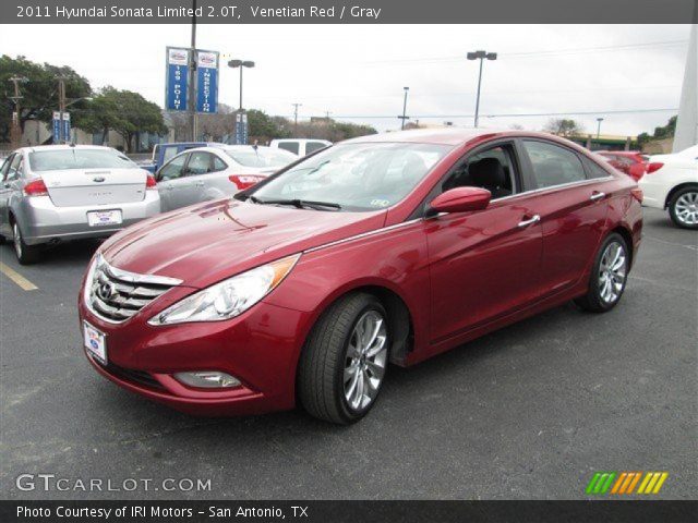 2011 Hyundai Sonata Limited 2.0T in Venetian Red